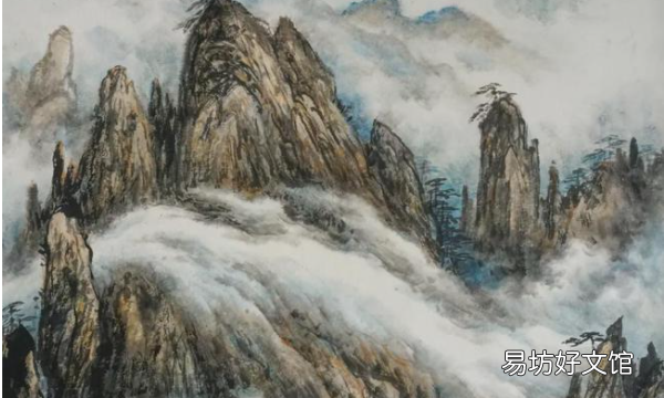 山水卷是谁画的,中国近代山水画《山水卷》作者千古