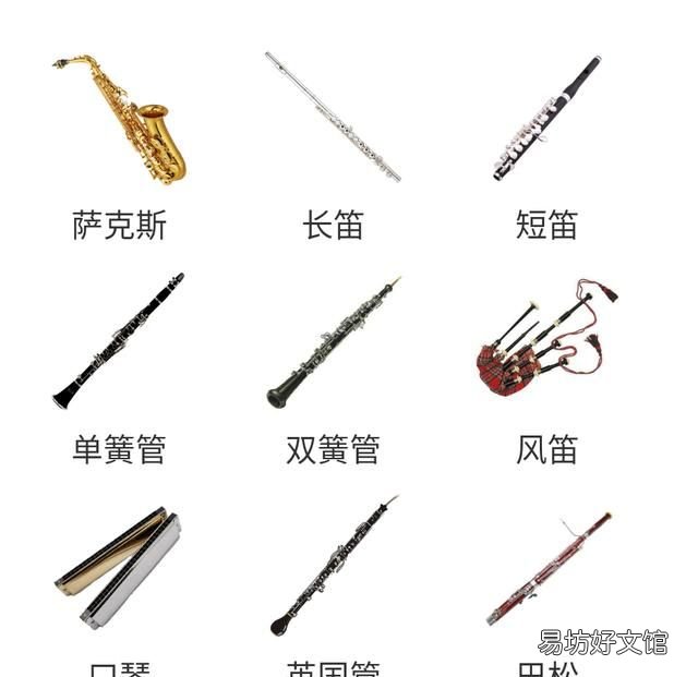西洋乐器和中国乐器的分类