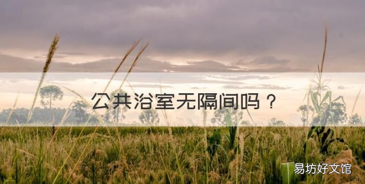 公共浴室无隔间，阜阳师范大学信息工程学院洗澡澡堂有隔间吗?