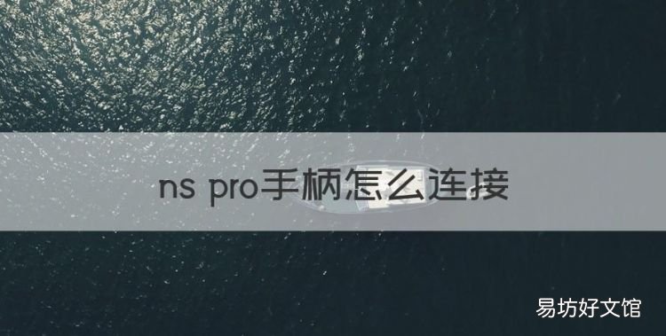 ns pro手柄怎么连接