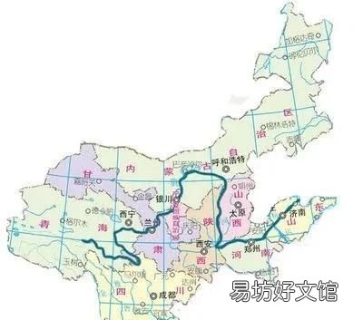 黄河流经的省份,黄河流经中国几个省