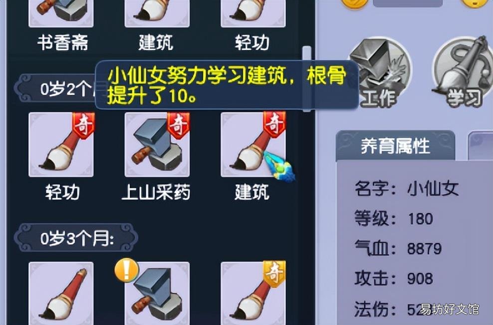 子女养育培养全过程详细指南 2022梦幻西游孩子养育攻略