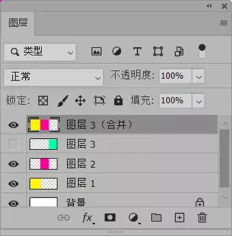 教你图层合并的5种方法 ps向下合并图层快捷键