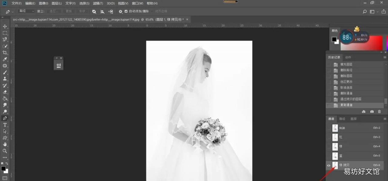 ps白底图教程详细步骤 ps如何抠图去白底变透明底