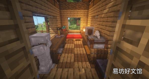 mc温馨小木屋简易制作教程 我的世界小木屋建筑教程