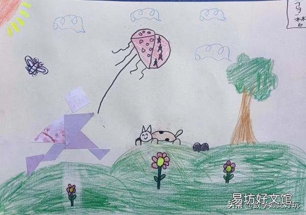 优秀的七巧板作品图案大全 七巧板创意画作品图片