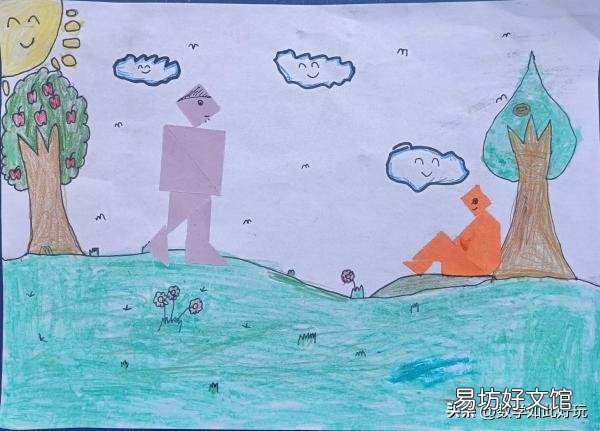 优秀的七巧板作品图案大全 七巧板创意画作品图片