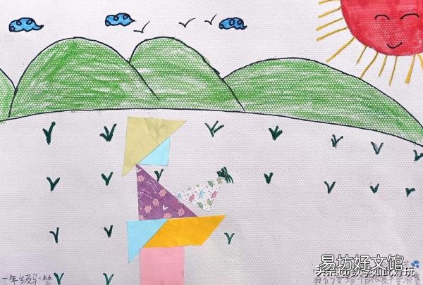 优秀的七巧板作品图案大全 七巧板创意画作品图片