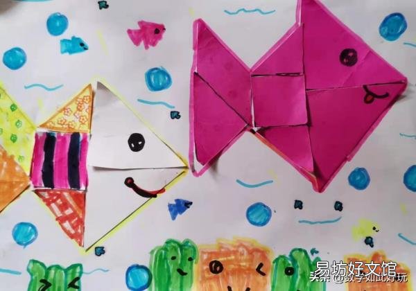 优秀的七巧板作品图案大全 七巧板创意画作品图片