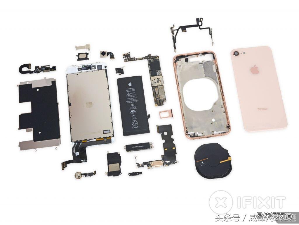 图解iPhone8拆解全过程 苹果8拆机图解超详细
