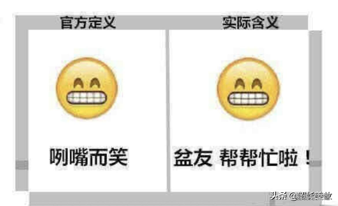 各种表情真正含义大全 58个笑脸表情的意思