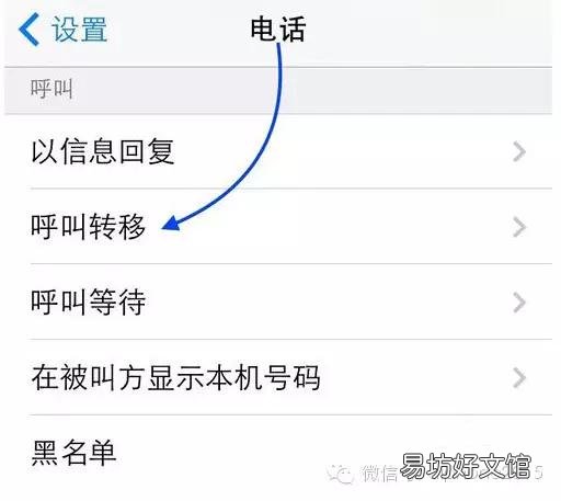 10秒教你快速设置教程 苹果手机怎么呼叫转移