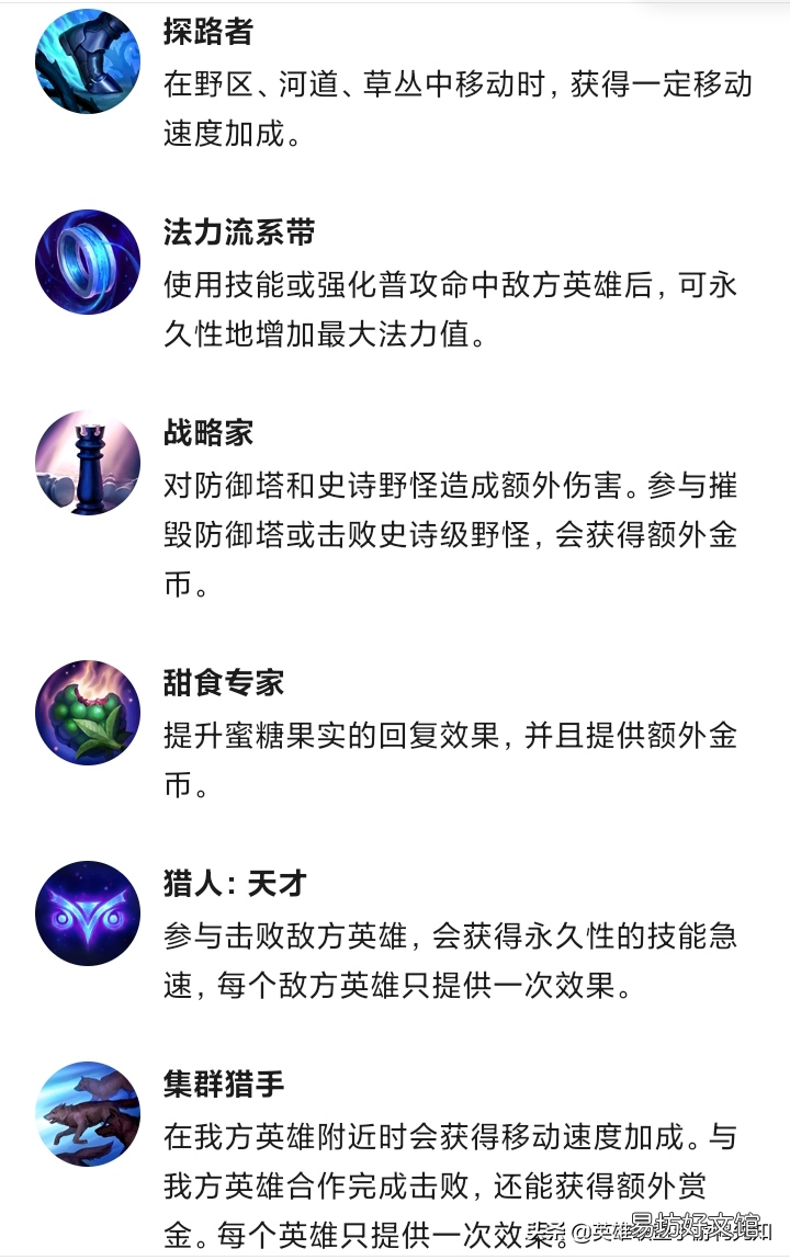图解lol各个天赋详解 2022英雄联盟天赋介绍图