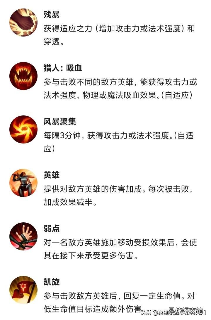 图解lol各个天赋详解 2022英雄联盟天赋介绍图