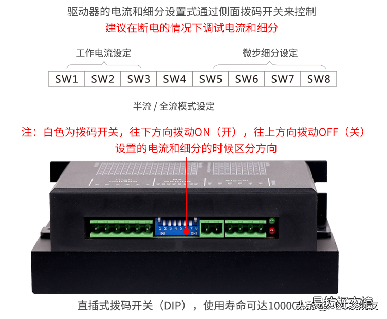 一文带你了解步进电机动原理 步进电机驱动器接线图