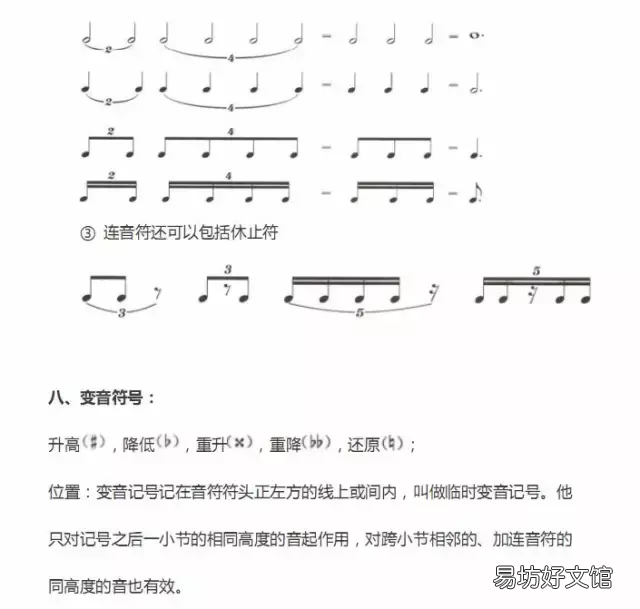 超全五线谱符号图片集合 钢琴符号图案及解释对照表