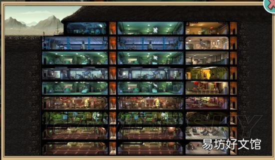 各阶段完美布局图攻略 辐射避难所最佳开局布局