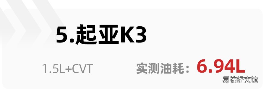 最省油的家用车排行榜第一名 2021汽车油耗排名前10的车