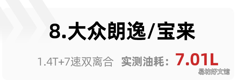 最省油的家用车排行榜第一名 2021汽车油耗排名前10的车