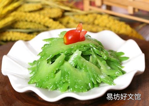 苦瓜太苦怎么办?去除苦瓜苦味的良招