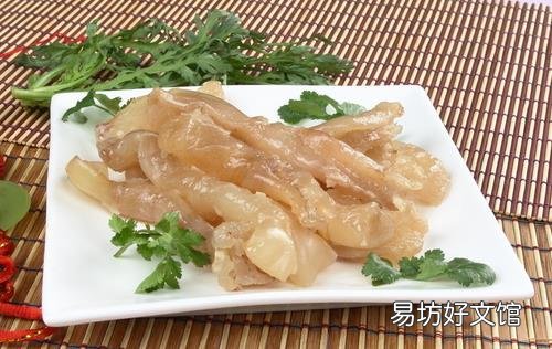 蹄筋强筋健骨 怎么烹饪蹄筋最滋补