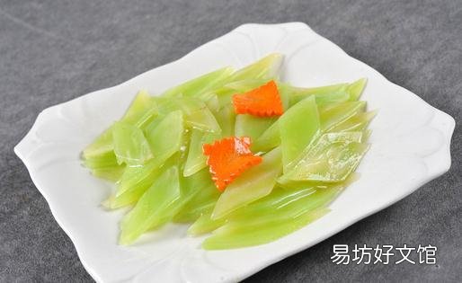 莴笋有哪些做法?莴笋的做法