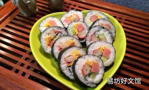 教你如何做好吃的寿司卷