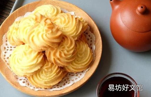 原来曲奇饼干做法这么简单 快手出炉香甜酥脆超好吃