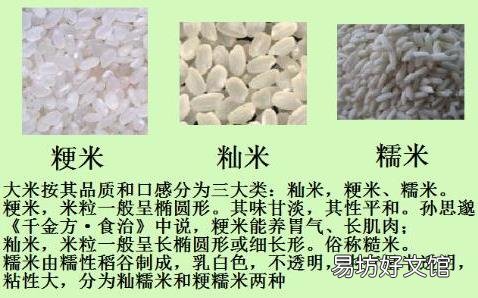 如何鉴别糯米中掺有大米?糯米和大米的区别