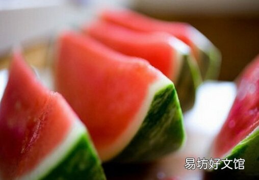 西瓜皮不该扔?西瓜皮的功效与作用