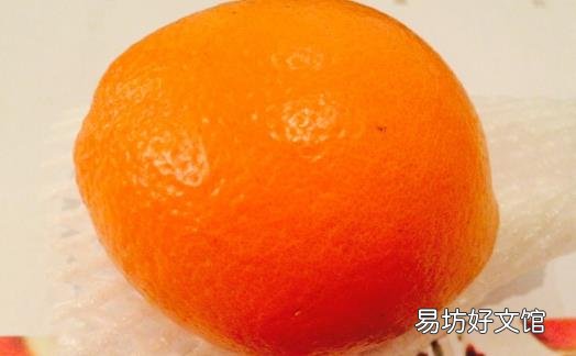 美味的香橙营养高 吃橙子可以预防中风的秘密