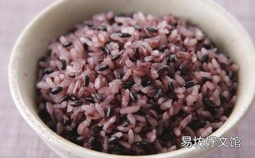 黑米的营养价值很高 黑米的吃法与禁忌