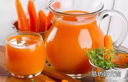 胡萝卜汁的功效与作用 胡萝卜汁的三种制作方法
