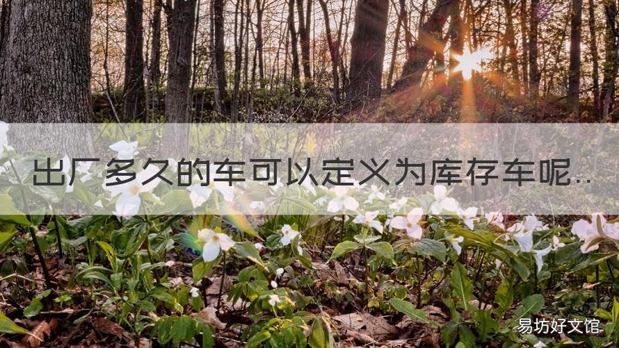 出厂多久的车可以定义为库存车呢 出厂多久的车可以定义为库存车辆