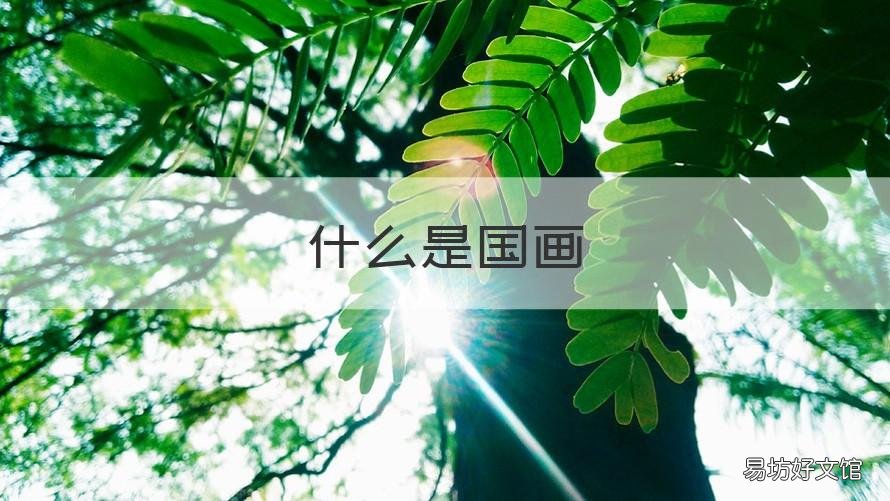 什么是国画 什么是国画白描