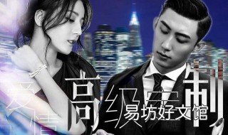 爱情高级定制播出时间 爱情高级定制什么时候播放