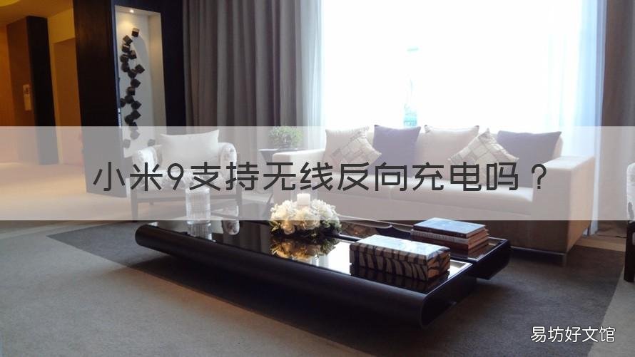 小米9支持无线反向充电吗 小米9可以反向无线充电吗