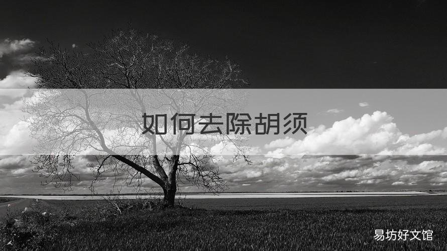 如何去除胡须