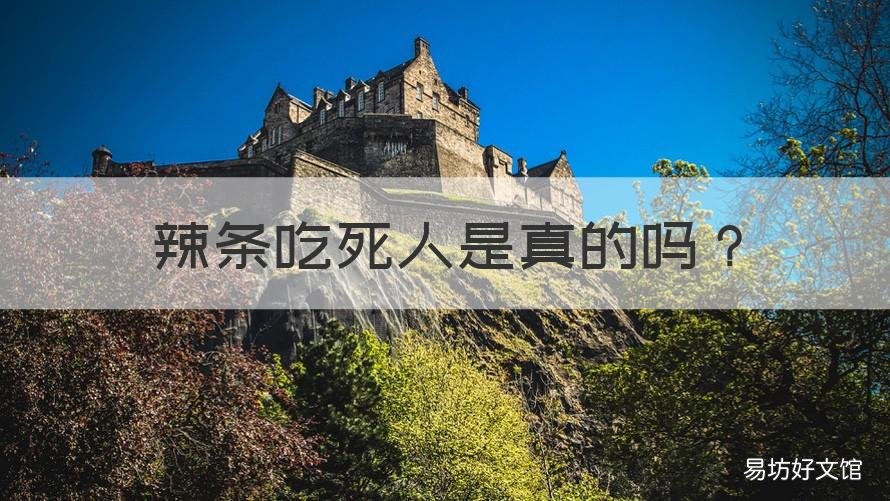 辣条吃死人是真的吗 辣条吃死人是真的吗知乎