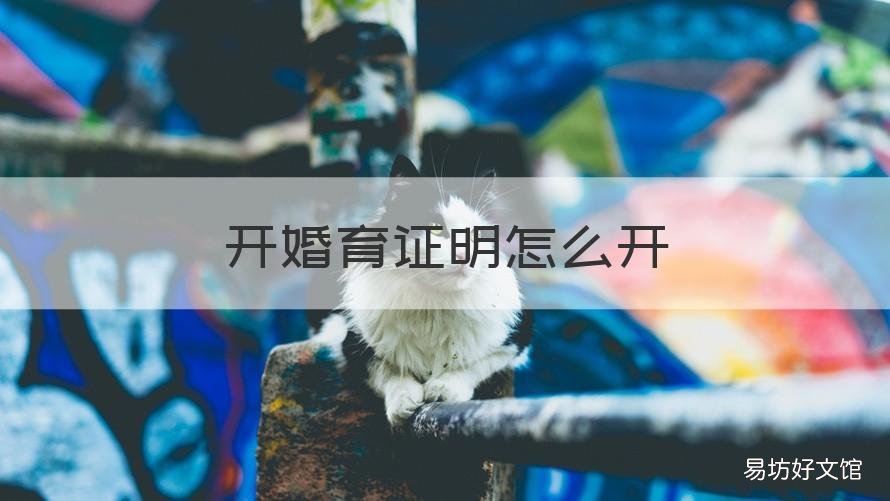 开婚育证明怎么开 开婚育证明在哪开