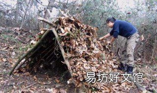 野外如何搭建庇护所 在野外搭建庇护所的方法