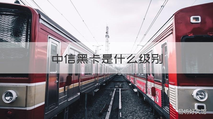 中信黑卡是什么级别 中信黑金卡是什么级别