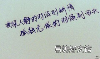 孤独到极致的句子 孤独到极致的句子也就不孤独了