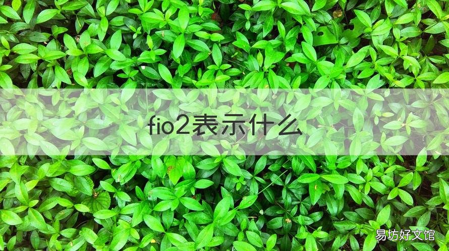 fio2表示什么 FiO2单位