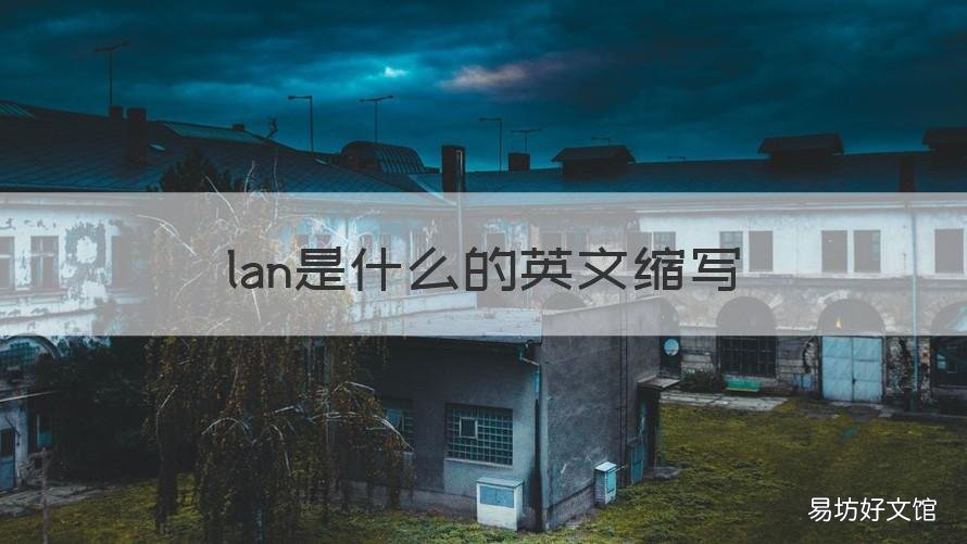 lan是什么的英文缩写 Lan是什么的缩写