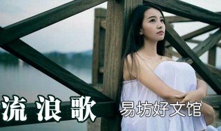 流浪歌原唱 流浪歌原唱陈星演唱