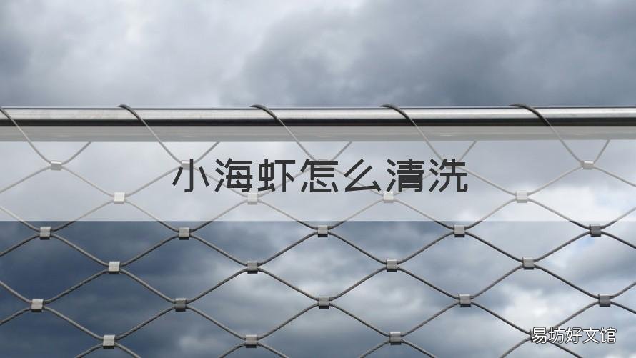 小海虾怎么清洗