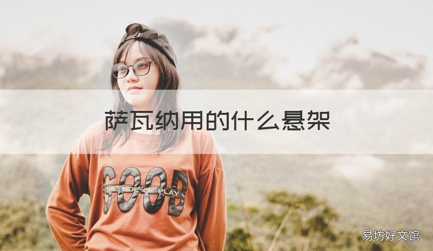 萨瓦纳用的什么悬架 塞纳是什么悬架