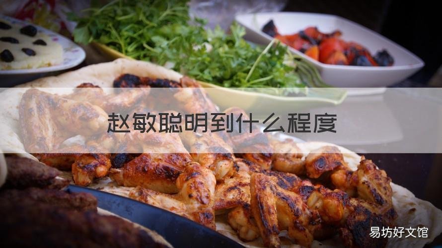 赵敏聪明到什么程度 赵敏厉害吗