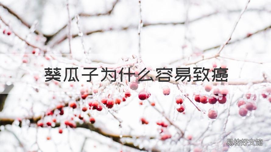 葵瓜子为什么容易致癌 葵瓜子为什么容易致癌促甲状腺激素低饮食注意什么